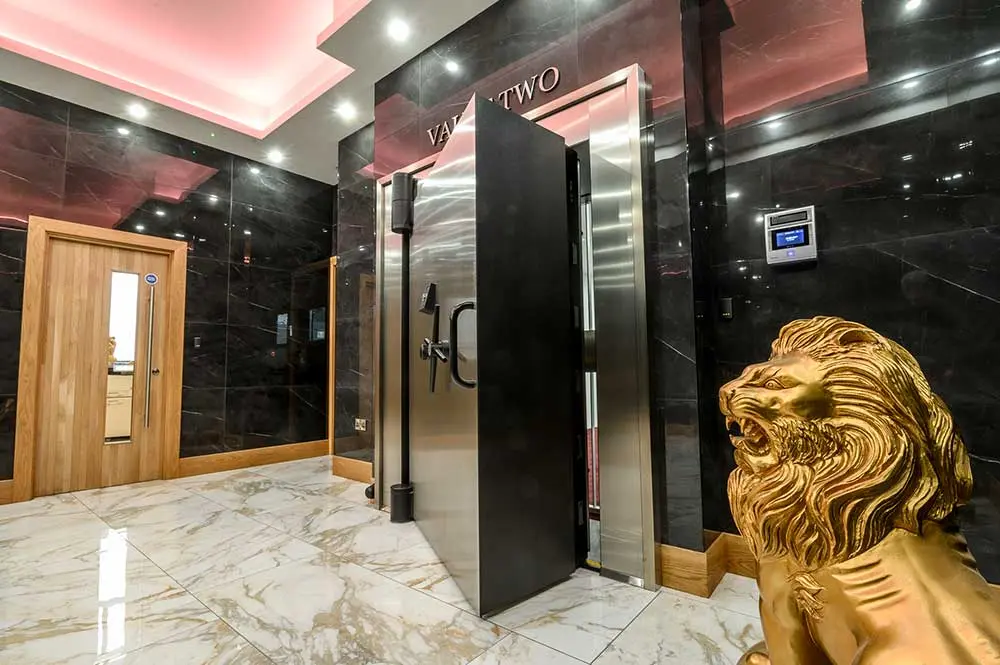 Safe deposit boxes